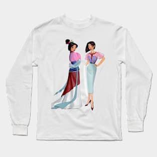 Oriental Princess Long Sleeve T-Shirt